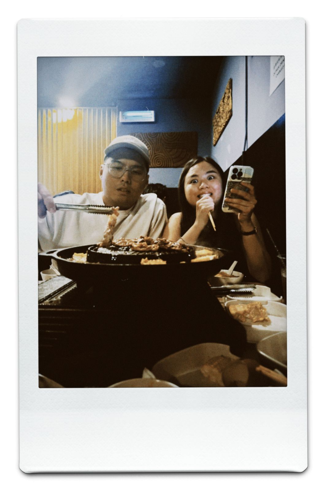 Dinner with a couple I photographed